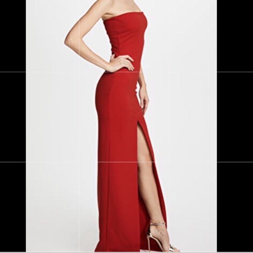 Solace London Strapless Dress - Picture 4 of 4